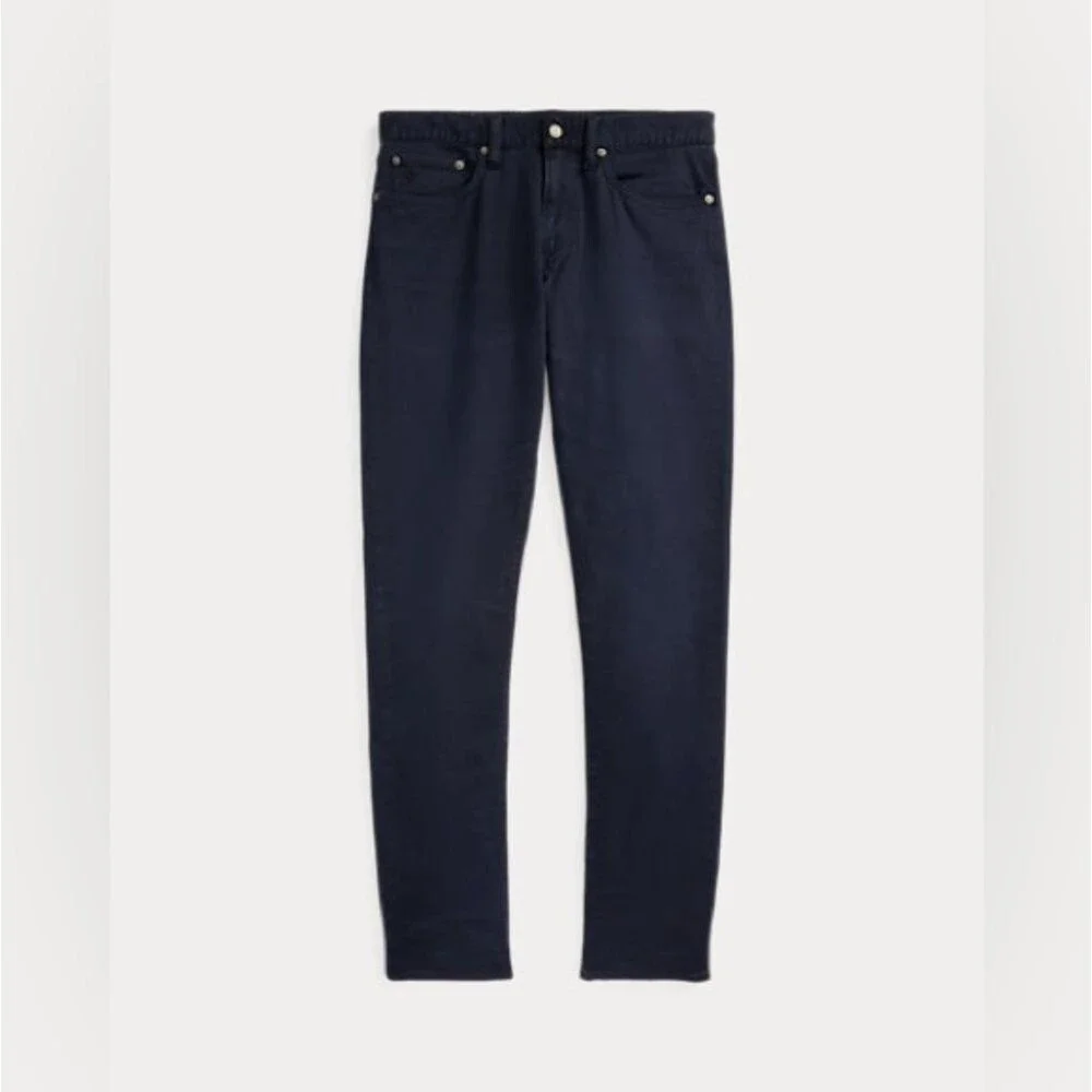 Polo Ralph Lauren Navy Blue Flat Front Chinos size 38